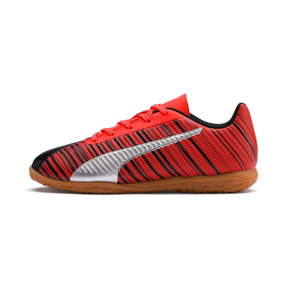 Puma ONE 5.4 IT Fiú Focicipő - Fekete/Piros/Titán ( Hungary - QLTAO1269 )